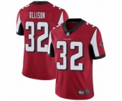 Youth Atlanta Falcons #32 Qadree Ollison Red Team Color Vapor Untouchable Limited Player Football Jersey