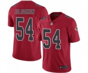 Youth Atlanta Falcons #54 Foye Oluokun Limited Red Rush Vapor Untouchable Football Jersey