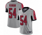 Youth Atlanta Falcons #54 Foye Oluokun Limited Silver Inverted Legend Football Jersey