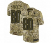 Youth Atlanta Falcons #80 Luke Stocker Limited Camo 2018 Salute to Service Football Jersey