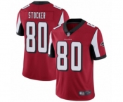 Youth Atlanta Falcons #80 Luke Stocker Red Team Color Vapor Untouchable Limited Player Football Jersey