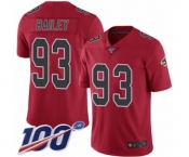 Youth Atlanta Falcons #93 Allen Bailey Limited Red Rush Vapor Untouchable 100th Season Football Jersey