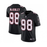 Youth Atlanta Falcons #98 Takkarist McKinley Black Alternate Vapor Untouchable Limited Player Football Jersey