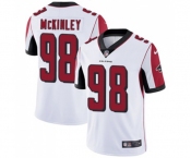 Youth Atlanta Falcons #98 Takkarist McKinley White Vapor Untouchable Limited Player Football Jersey