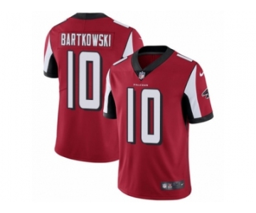 Youth Nike Atlanta Falcons #10 Steve Bartkowski Vapor Untouchable Limited Red Team Color NFL Jersey