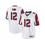 Youth Nike Atlanta Falcons #12 Mohamed Sanu Limited White NFL Jersey