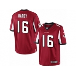 Youth Nike Atlanta Falcons #16 Justin Hardy Limited Red Team Color NFL Jersey