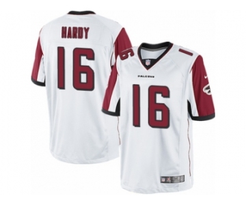 Youth Nike Atlanta Falcons #16 Justin Hardy Limited White NFL Jersey