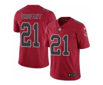 Youth Nike Atlanta Falcons #21 Desmond Trufant Limited Red Rush NFL Jersey