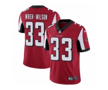 Youth Nike Atlanta Falcons #33 Blidi Wreh-Wilson Red Team Color Vapor Untouchable Limited Player NFL Jersey