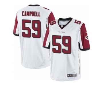 Youth Nike Atlanta Falcons #59 De'Vondre Campbell Limited White NFL Jersey