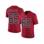 Youth Nike Atlanta Falcons #65 Chris Chester Limited Red Rush NFL Jersey