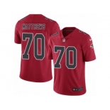 Youth Nike Atlanta Falcons #70 Jake Matthews Limited Red Rush NFL Jersey