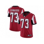 Youth Nike Atlanta Falcons #73 Ryan Schraeder Vapor Untouchable Limited Red Team Color NFL Jersey