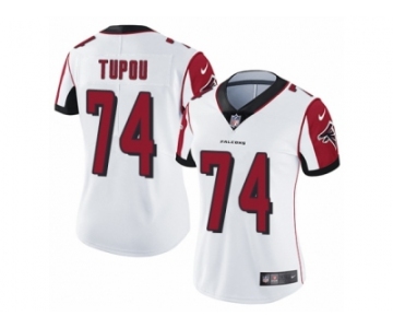 Youth Nike Atlanta Falcons #74 Tani Tupou White Vapor Untouchable Limited Player NFL Jersey