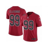 Youth Nike Atlanta Falcons #99 Adrian Clayborn Limited Red Rush NFL Jersey