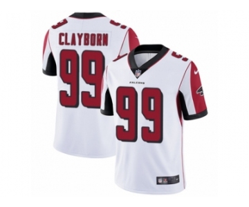 Youth Nike Atlanta Falcons #99 Adrian Clayborn Vapor Untouchable Limited White NFL Jersey