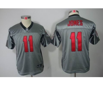 nike youth nfl jerseys atlanta falcons #11 jones grey[Elite shadow]