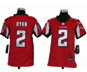 nike youth nfl jerseys atlanta falcons #2 matt ryan red[nike]