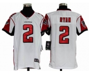 nike youth nfl jerseys atlanta falcons #2 matt ryan white[nike]