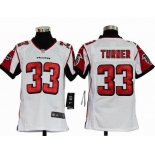 nike youth nfl jerseys atlanta falcons #33 michael turner white[nike]