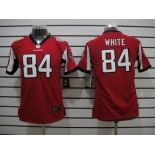 nike youth nfl jerseys atlanta falcons #84 white red[nike limited]