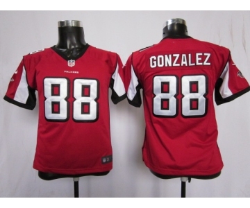 nike youth nfl jerseys atlanta falcons #88 tony gonzalez red[nike]