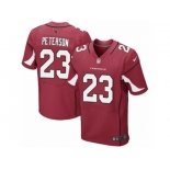 Men Nike Arizona Cardinals #23 Adrian Peterson Elite Red Team Color NFL Jersey