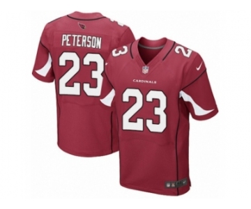 Men Nike Arizona Cardinals #23 Adrian Peterson Elite Red Team Color NFL Jersey