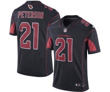 Men's Nike Arizona Cardinals #21 Patrick Peterson Elite Black Rush Vapor Untouchable NFL Jersey