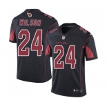 Men's Nike Arizona Cardinals #24 Adrian Wilson Elite Black Rush Vapor Untouchable NFL Jersey