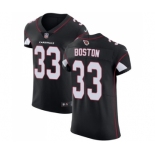 Men's Nike Arizona Cardinals #33 Tre Boston Black Alternate Vapor Untouchable Elite Player NFL Jersey