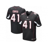 Men's Nike Arizona Cardinals #41 Marcus Cooper Elite Black Alternate NFL Jersey