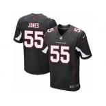 Men's Nike Arizona Cardinals #55 Chandler Jones Elite Black Alternate NFL Jersey