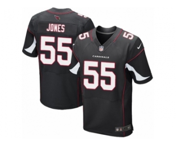 Men's Nike Arizona Cardinals #55 Chandler Jones Elite Black Alternate NFL Jersey