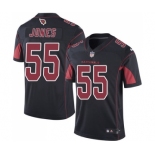 Men's Nike Arizona Cardinals #55 Chandler Jones Elite Black Rush Vapor Untouchable NFL Jersey