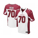 Men's Nike Arizona Cardinals #70 Evan Boehm Elite White NFL Jersey