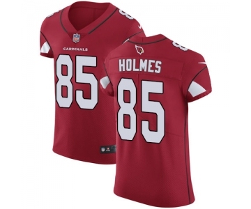 Men's Nike Arizona Cardinals #85 Gabe Holmes Red Team Color Vapor Untouchable Elite Player NFL Jersey