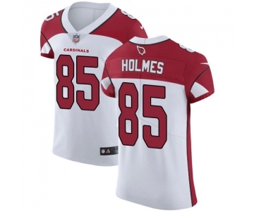 Men's Nike Arizona Cardinals #85 Gabe Holmes White Vapor Untouchable Elite Player NFL Jersey