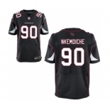 Men's Nike Arizona Cardinals #90 Robert Nkemdiche Elite Black Alternate NFL Jersey