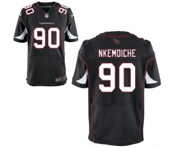 Men's Nike Arizona Cardinals #90 Robert Nkemdiche Elite Black Alternate NFL Jersey