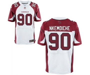 Men's Nike Arizona Cardinals #90 Robert Nkemdiche Elite White NFL Jersey