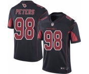 Men's Nike Arizona Cardinals #98 Corey Peters Elite Black Rush Vapor Untouchable NFL Jersey