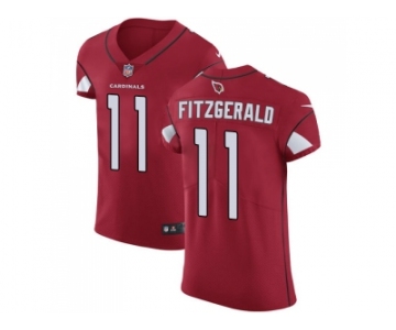 Nike Arizona Cardinals #11 Larry Fitzgerald Red Team Color Men Stitched NFL Vapor Untouchable Elite Jersey