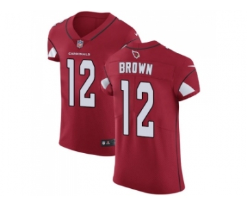 Nike Arizona Cardinals #12 John Brown Red Team Color Men Stitched NFL Vapor Untouchable Elite Jersey