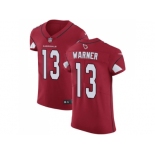 Nike Arizona Cardinals #13 Kurt Warner Red Team Color Men Stitched NFL Vapor Untouchable Elite Jersey