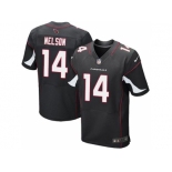 Nike Arizona Cardinals #14 J.J. Nelson Black jerseys[Elite]