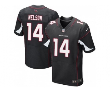 Nike Arizona Cardinals #14 J.J. Nelson Black jerseys[Elite]