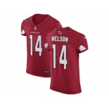 Nike Arizona Cardinals #14 J.J. Nelson Red Team Color Men Stitched NFL Vapor Untouchable Elite Jersey