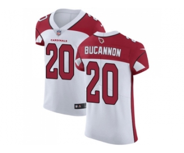 Nike Arizona Cardinals #20 Deone Bucannon White Men Stitched NFL Vapor Untouchable Elite Jersey